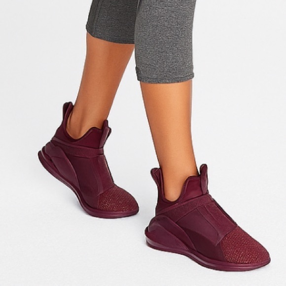 Puma Shoes - Puma Fierce KRM Winetasting Red Plum Sneakers 7